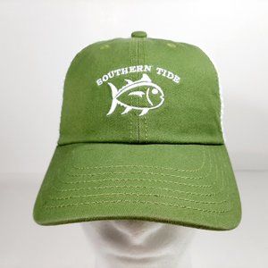 Southern Tide Mens Snapback Mesh Ball Cap Multicol